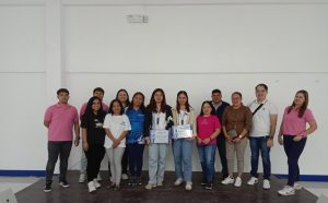 Participants and speakers during the DTI-Laguna seminar on trade fair participation and consumer education held at Mercado De Calamba, Calamba City on June 18, 2025.