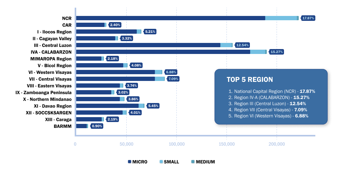 Geographical Spread of MSMEs