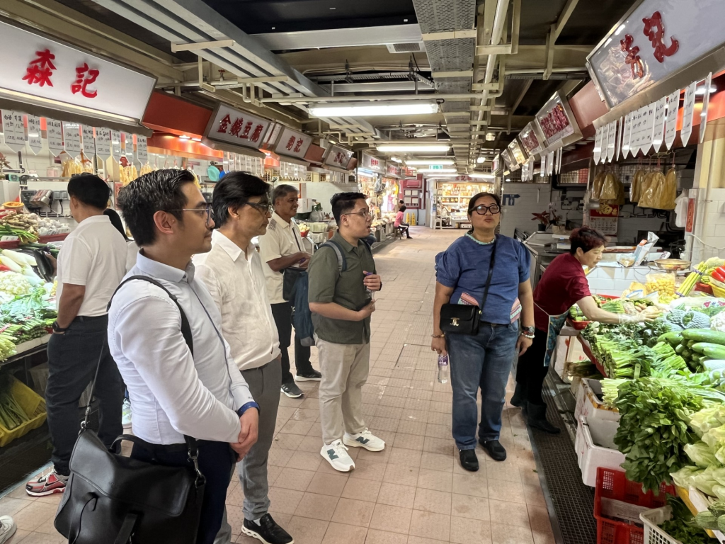 The business mission visited the Red Market in Macau on 27 June 2025.